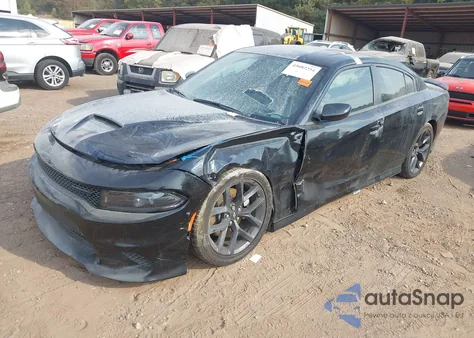 2023 Dodge Charger R/T из США, поврежденный, VIN 2C3CDXCT1PH700975